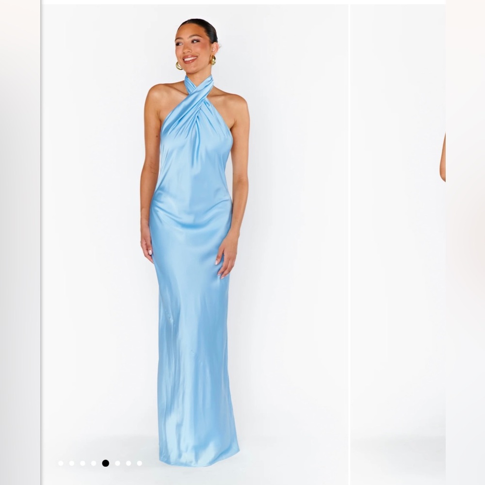 Show Me Your Mumu Jasmine Halter Dress - Size S - Worn once - no alterations
